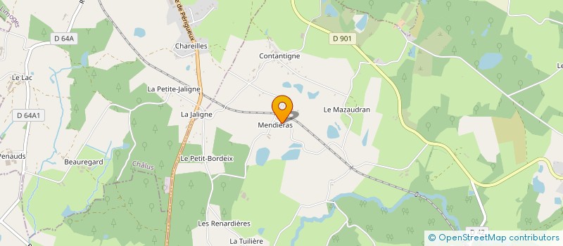 localisation de l'entreprise MADAME MARIE MARCELAUD à BUSSIERE-GALANT
