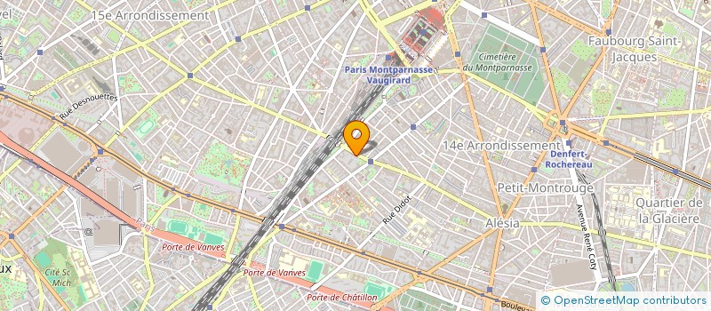 localisation de l'entreprise MADAME MARIE MARCHAL à PARIS