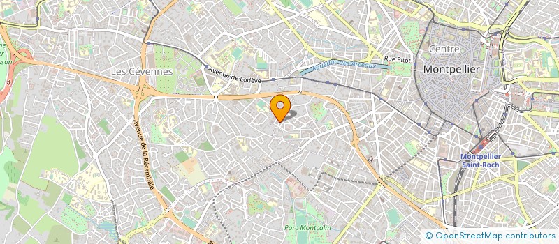 localisation de l'entreprise MADAME MARIE MARCOU à MONTPELLIER