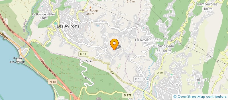 localisation de l'entreprise MADAME MARIE MARGUERITE-MAY LENCLUME  LES AVIRONS