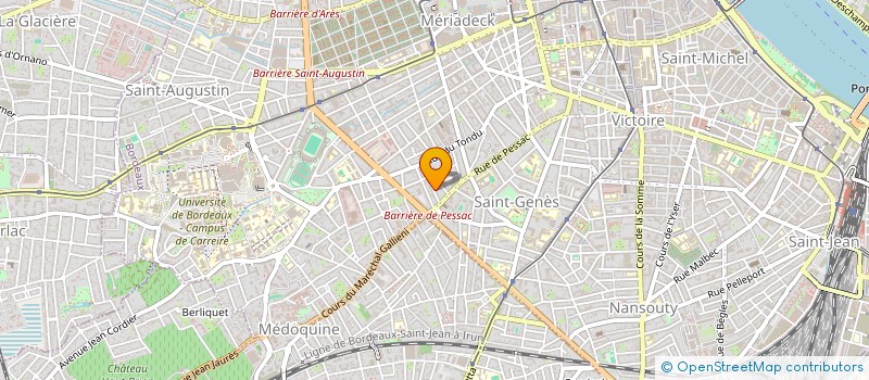 localisation de l'entreprise MADAME MARIE MARIE PERRET  BORDEAUX