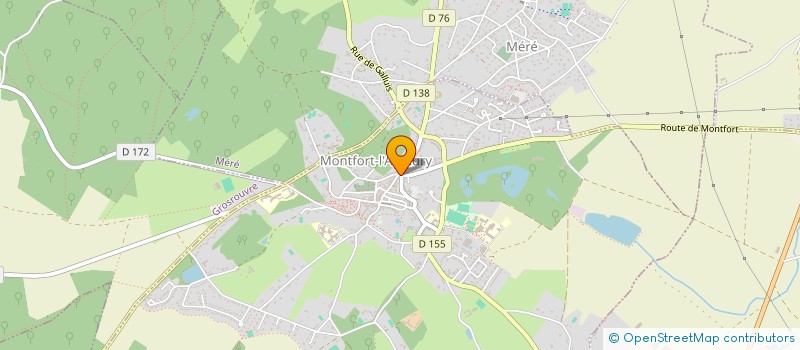 localisation de l'entreprise MADAME MARIE MARILLEY  MONTFORT-L'AMAURY