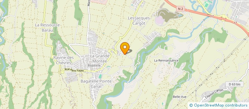 localisation de l'entreprise MADAME MARIE MARIMOUTOU à SAINTE SUZANNE
