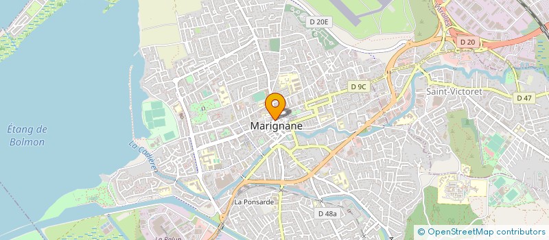 localisation de l'entreprise MADAME MARIE MARINO à MARIGNANE