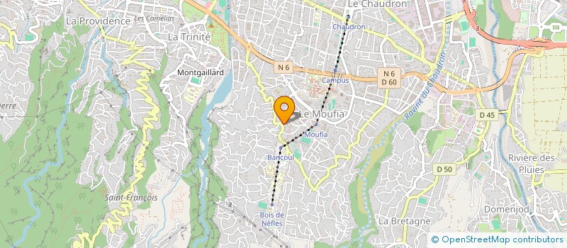 localisation de l'entreprise MADAME MARIE MARMON  SAINT-DENIS