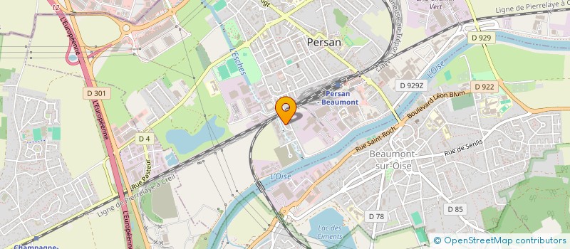 localisation de l'entreprise MADAME MARIE MARNA  PERSAN