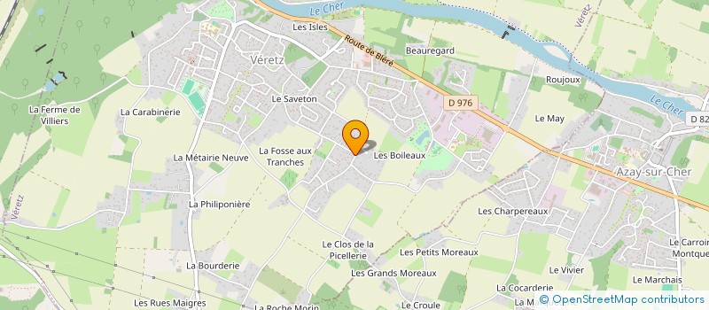 localisation de l'entreprise MADAME MARIE MARQUES  VERETZ