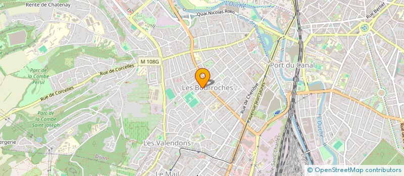 localisation de l'entreprise MADAME MARIE MARQUES  DIJON