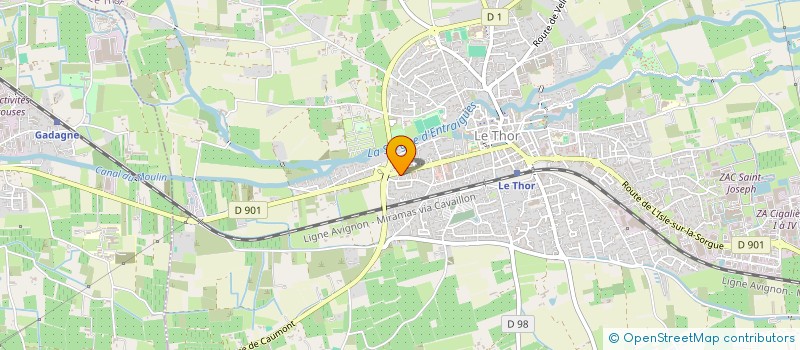 localisation de l'entreprise MADAME MARIE MARQUET  AVIGNON