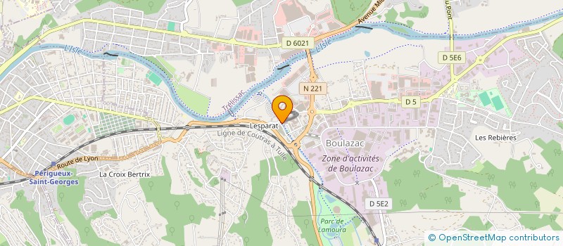 localisation de l'entreprise MADAME MARIE MARQUET  BOULAZAC ISLE MANOIRE