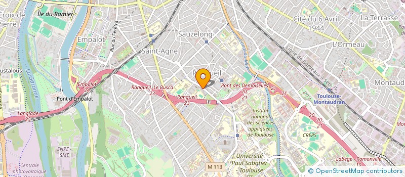 localisation de l'entreprise MADAME MARIE MARSAC  TOULOUSE