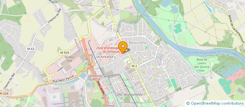 localisation de l'entreprise MADAME MARIE MARSAL  BEAUZELLE