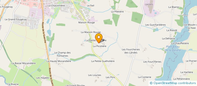 localisation de l'entreprise MADAME MARIE MARSOLLIER à VITRE