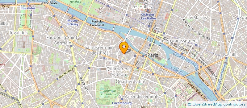 localisation de l'entreprise MADAME MARIE MARTEL  PARIS