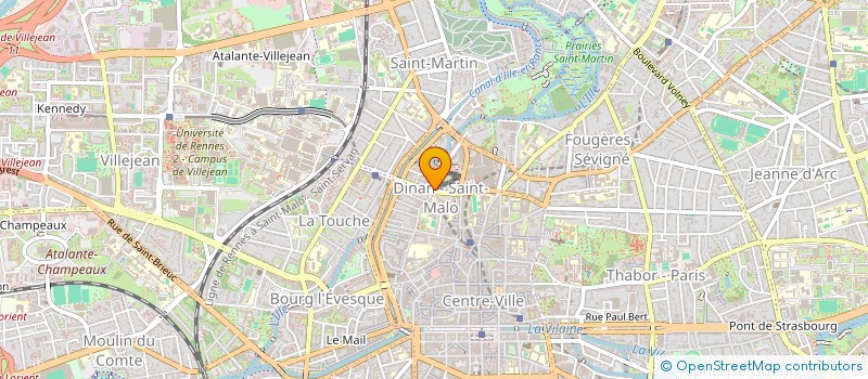 localisation de l'entreprise MADAME MARIE MARTEL  RENNES