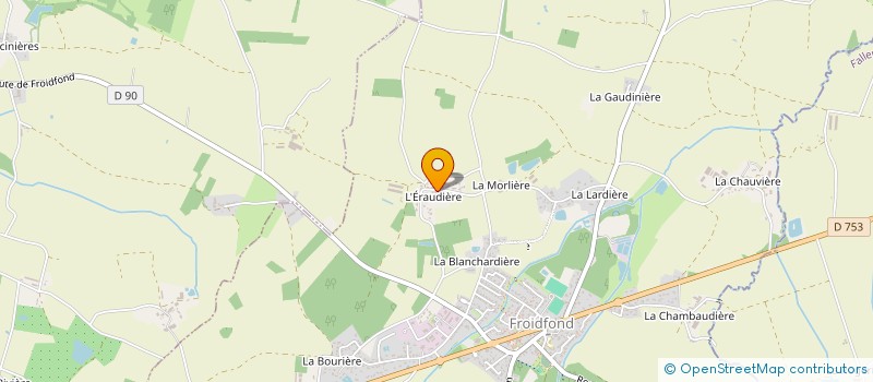 localisation de l'entreprise MADAME MARIE-MARTHE GAUVRIT à SOULLANS