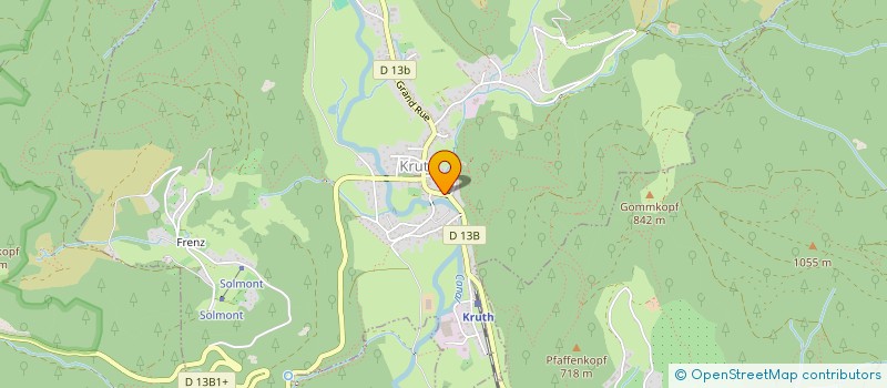 localisation de l'entreprise MADAME MARIE MARTHE GOLLY  KRUTH