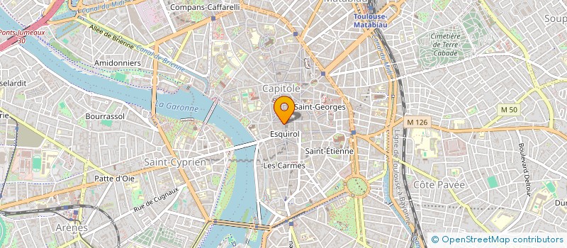 localisation de l'entreprise MADAME MARIE MARTIGNOLE  TOULOUSE