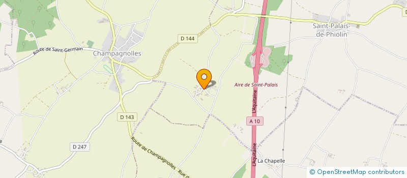 localisation de l'entreprise MADAME MARIE MARTIN  SAINT-PALAIS-DE-PHIOLIN