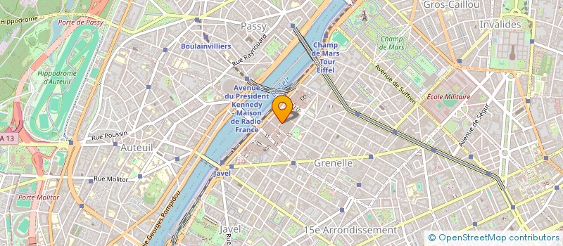 localisation de l'entreprise MADAME MARIE MARTIN  PARIS