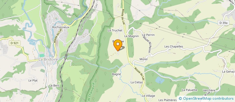 localisation de l'entreprise MADAME MARIE MARTIN à ATTIGNAT-ONCIN
