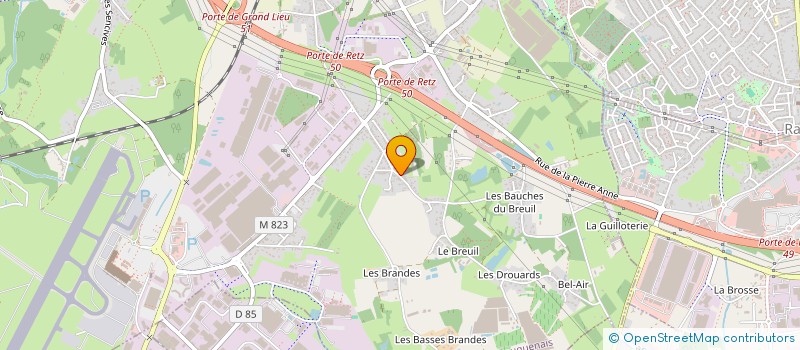 localisation de l'entreprise MADAME MARIE MARTIN à BOUGUENAIS