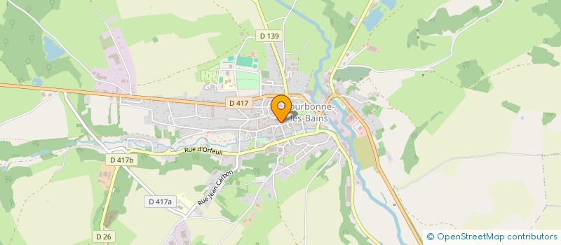 localisation de l'entreprise MADAME MARIE MARTIN à BOURBONNE-LES-BAINS
