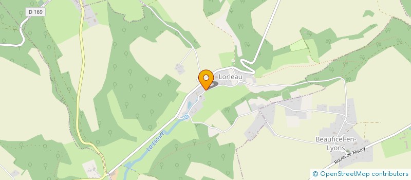 localisation de l'entreprise MADAME MARIE MARTIN  LORLEAU