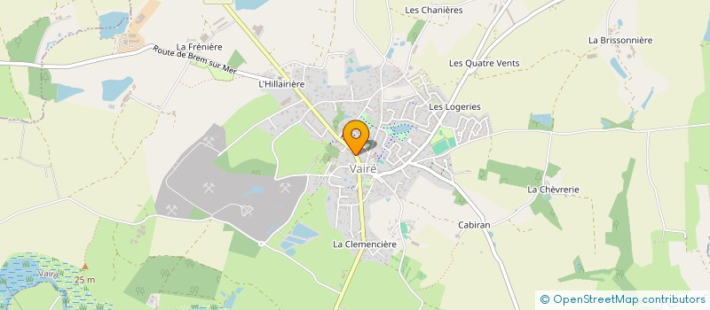 localisation de l'entreprise MADAME MARIE MARTIN  VAIRE