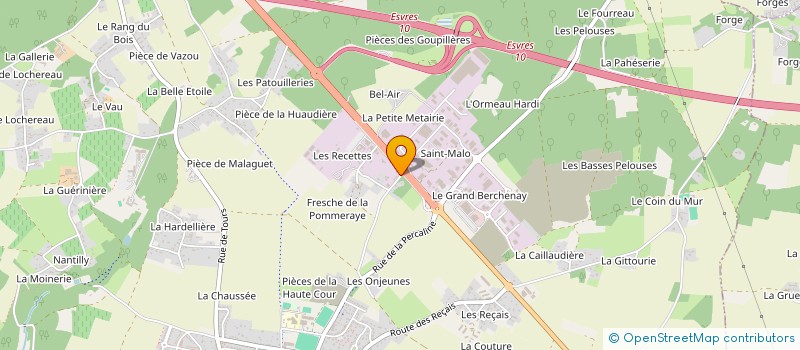 localisation de l'entreprise MADAME MARIE MARTIN  ESVRES