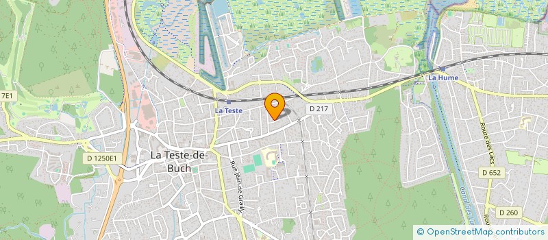 localisation de l'entreprise MADAME MARIE MARTIN à LA TESTE-DE-BUCH
