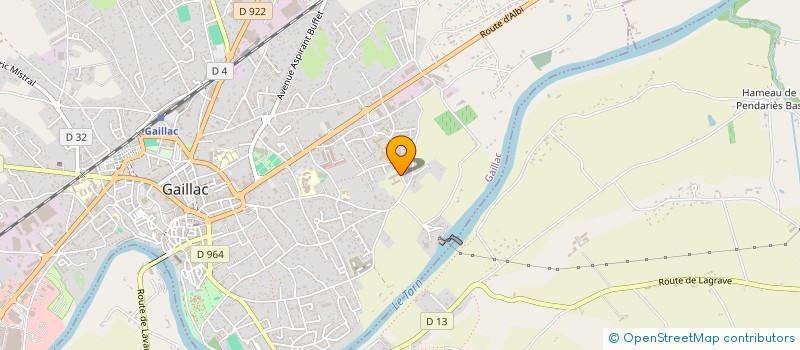 localisation de l'entreprise MADAME MARIE MARTIN  GAILLAC