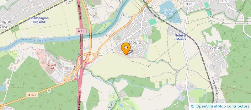 localisation de l'entreprise MADAME MARIE MARTINA MERCILUS  MOURS