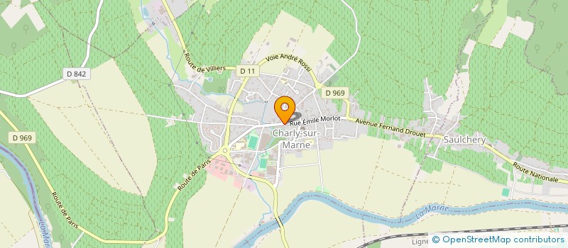 localisation de l'entreprise MADAME MARIE MARTINE HENRY à CHARLY-SUR-MARNE