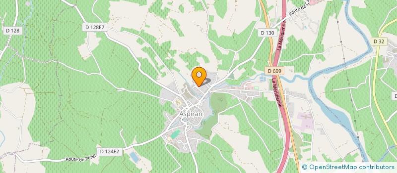 localisation de l'entreprise MADAME MARIE MARTINE VAREILHES  ASPIRAN