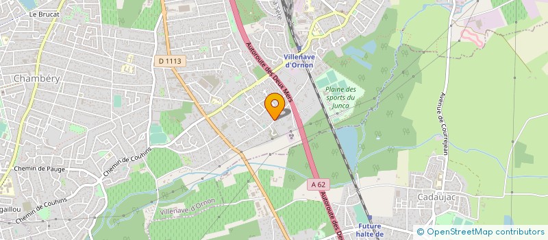 localisation de l'entreprise MADAME MARIE MARTINETTO  VILLENAVE-D'ORNON