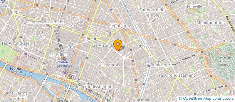 localisation de l'entreprise MADAME MARIE MARTINS  PARIS