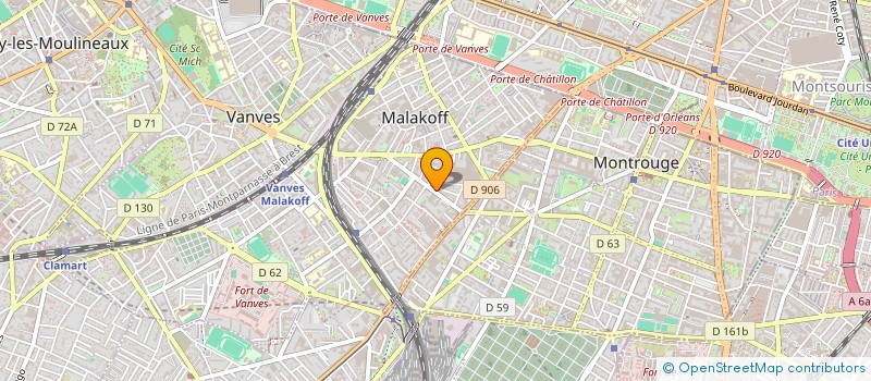 localisation de l'entreprise MADAME MARIE MARTINS LARANJEIRA  MALAKOFF