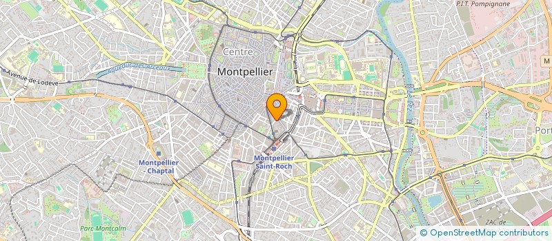 localisation de l'entreprise MADAME MARIE MARUCCHI à MONTPELLIER