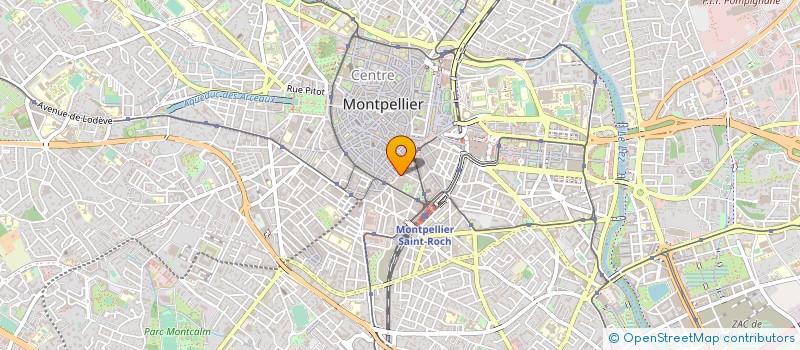 localisation de l'entreprise MADAME MARIE MAS à MONTPELLIER