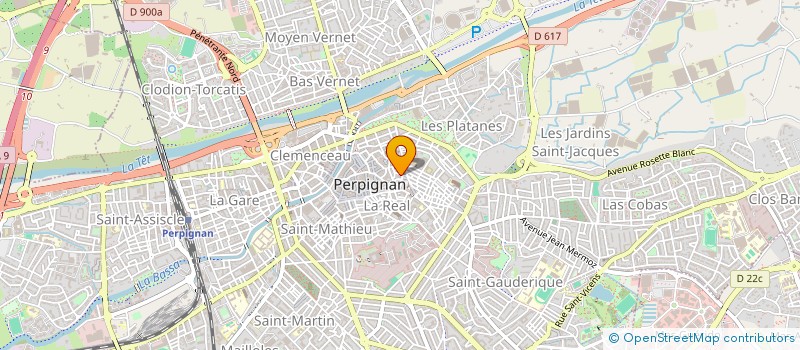 localisation de l'entreprise MADAME MARIE MASCARENAS à PERPIGNAN