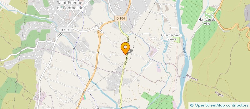 localisation de l'entreprise MADAME MARIE MASMEJEAN  PIED-DE-BORNE