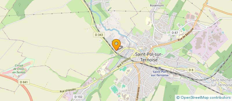 localisation de l'entreprise MADAME MARIE MASSART  GAUCHIN-VERLOINGT