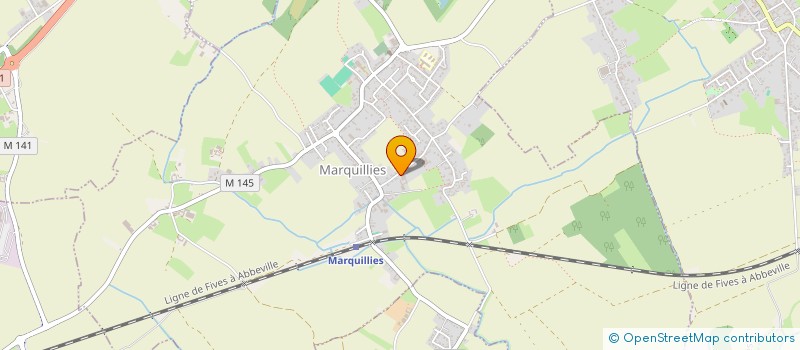 localisation de l'entreprise MADAME MARIE MASSCHELEIN  MARQUILLIES