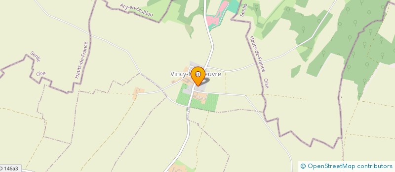 localisation de l'entreprise MADAME MARIE MASSELIN  VINCY-MANUVRE