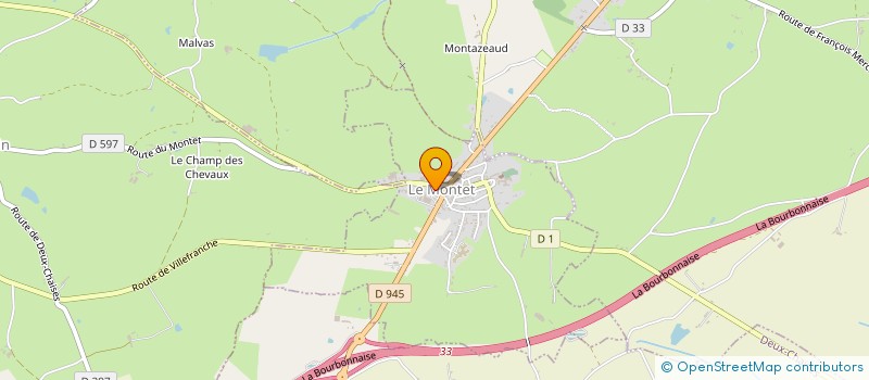 localisation de l'entreprise MADAME MARIE MASSERET  CRESSANGES