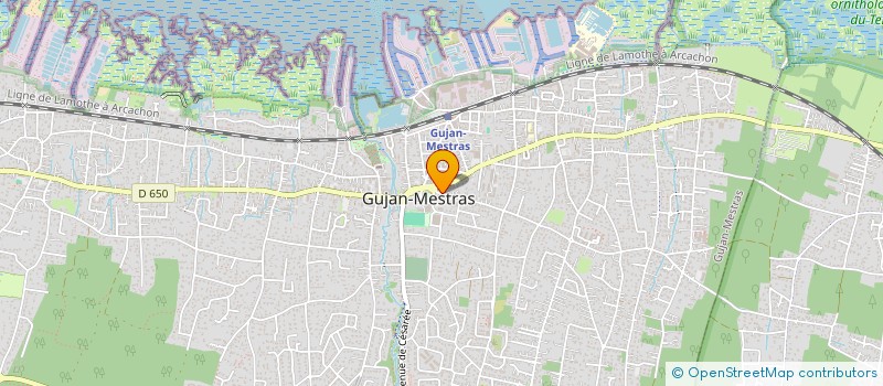 localisation de l'entreprise MADAME MARIE MASSON à GUJAN-MESTRAS