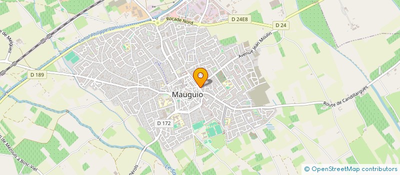 localisation de l'entreprise MADAME MARIE MASSOT  MAUGUIO