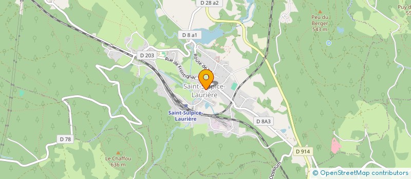 localisation de l'entreprise MADAME MARIE MASTOUNIN à SAINT-SULPICE-LAURIERE