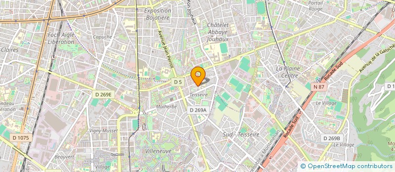 localisation de l'entreprise MADAME MARIE-MATHILDE DUMAS à GRENOBLE